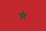 Flagge von Marokko Grafik