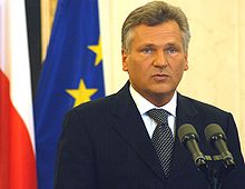 Foto des ehemaligen Präsidenten Polens,Aleksandr Kwasniewski. Quelle Wikipedia, Regierungsfoto
