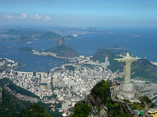 Jesus Figur bei Rio in Brasilien