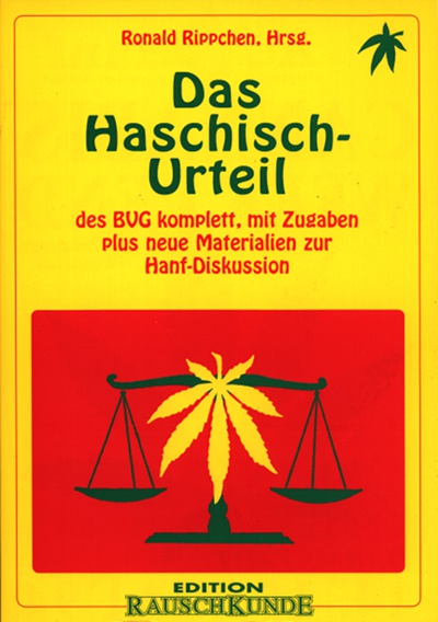 Cover Grafik des Buchs Das Haschisch Urteil