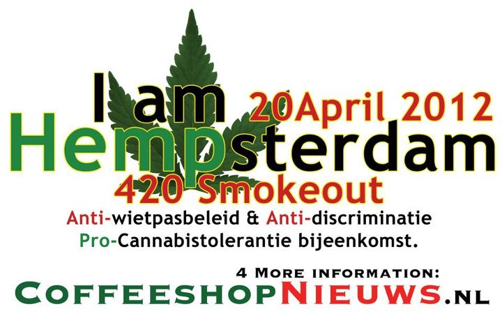 Grafik Banner Aufruf zum Smokeout gegen den Weedpass am 20.4.2012